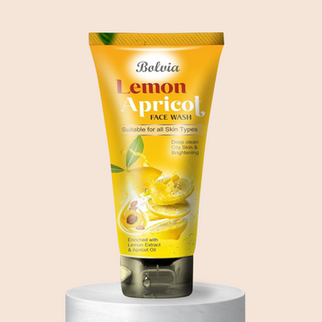 BOLVIA LEMON APRICOT FACEWASH