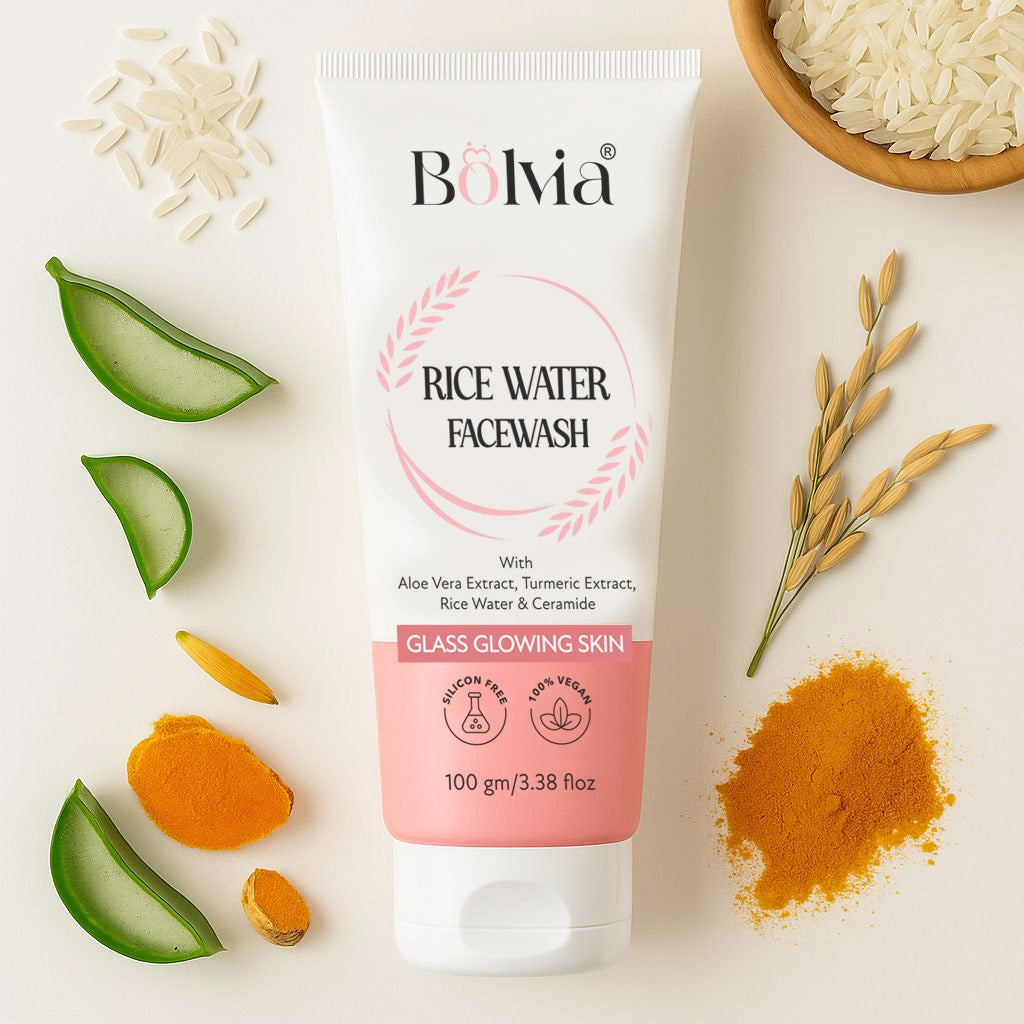 BOLVIA RICE WATER WITH CERAMIDE FACEWASH