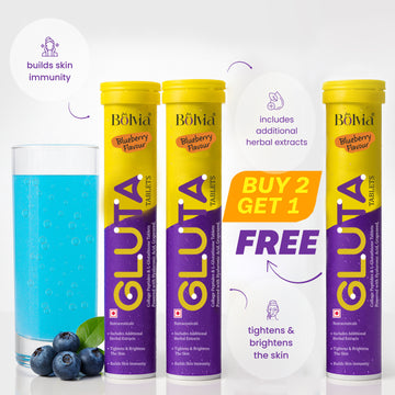 Bolvia Gluta Tab Blueberry Flavour Buy 2 Get One Free