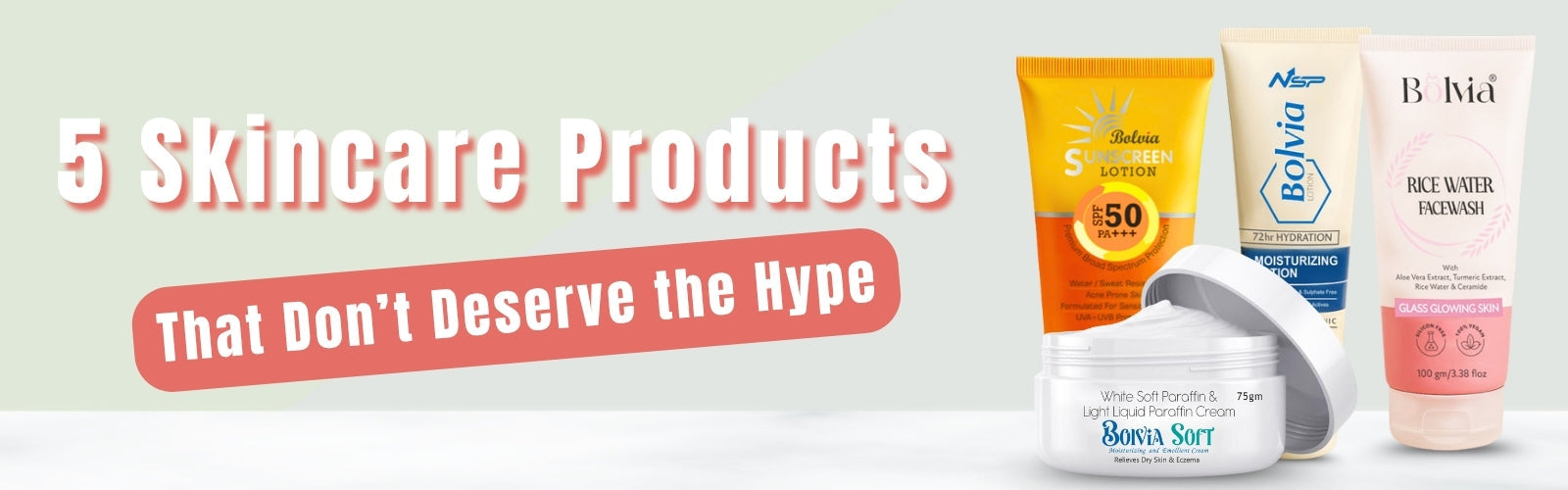5 Skincare Products That Don’t Deserve the Hype