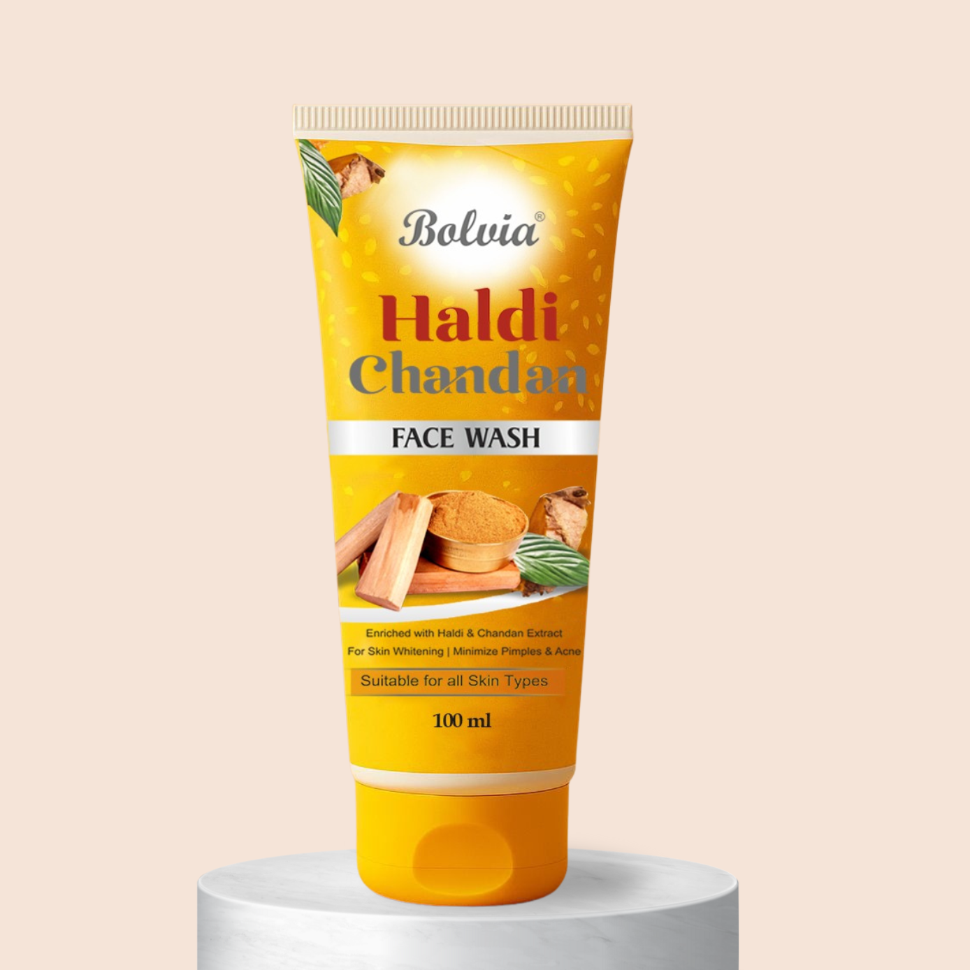 BOLVIA HALDI CHANDAN FACEWASH