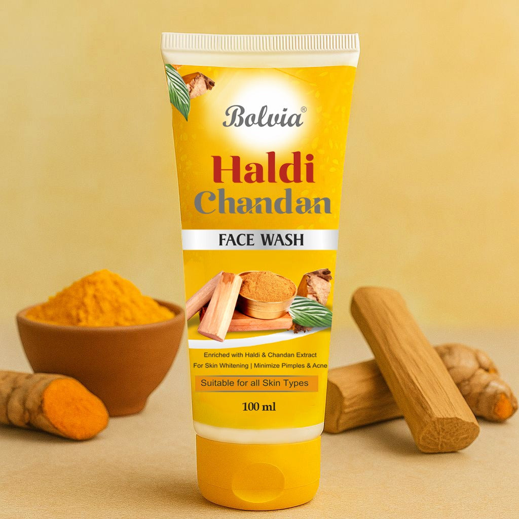 BOLVIA HALDI CHANDAN FACEWASH