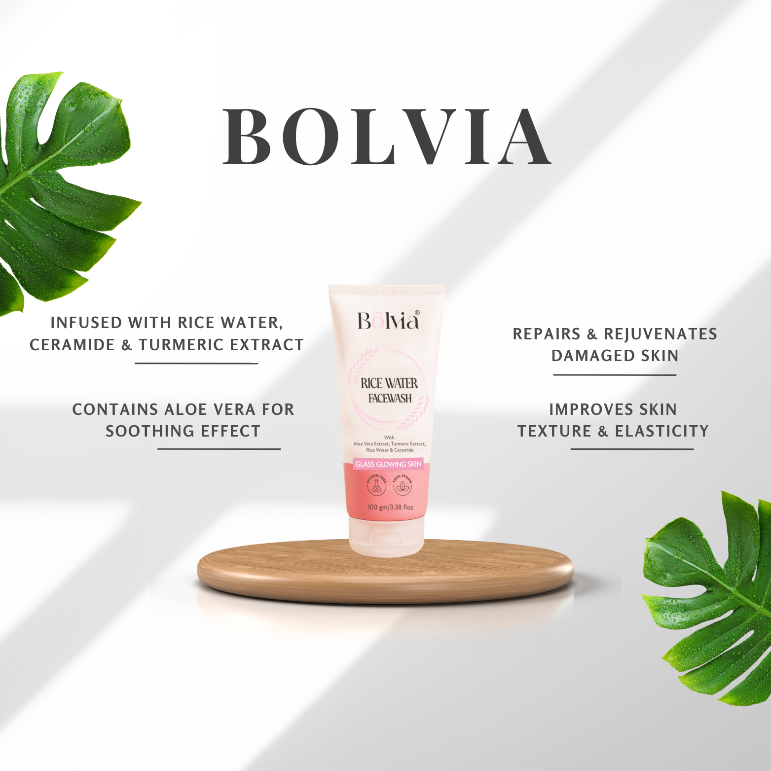 bolvia rice water face wash