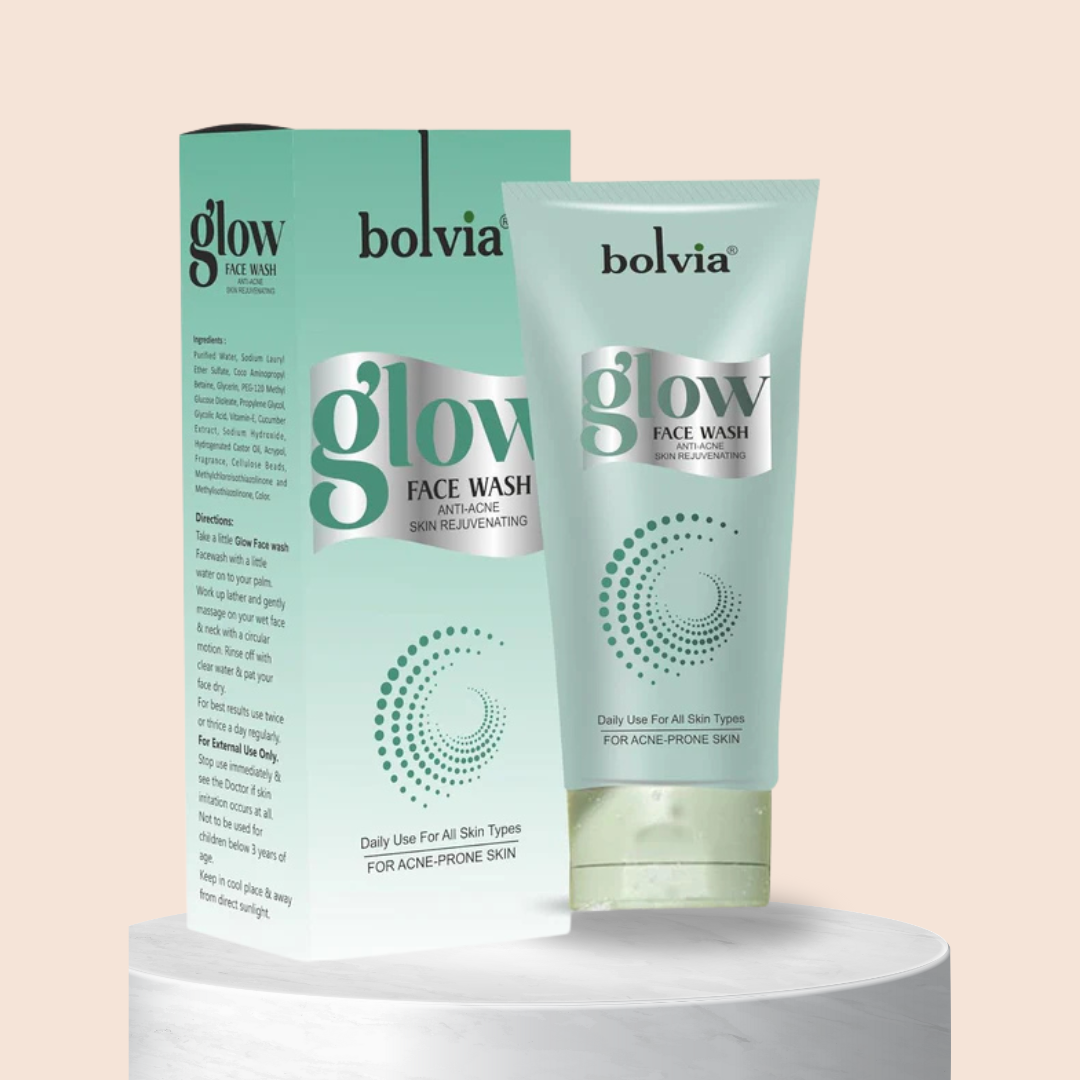 glow face wash