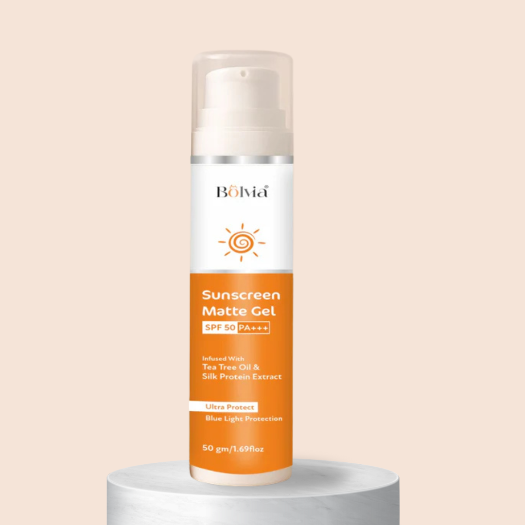 sunscreen matte gel
