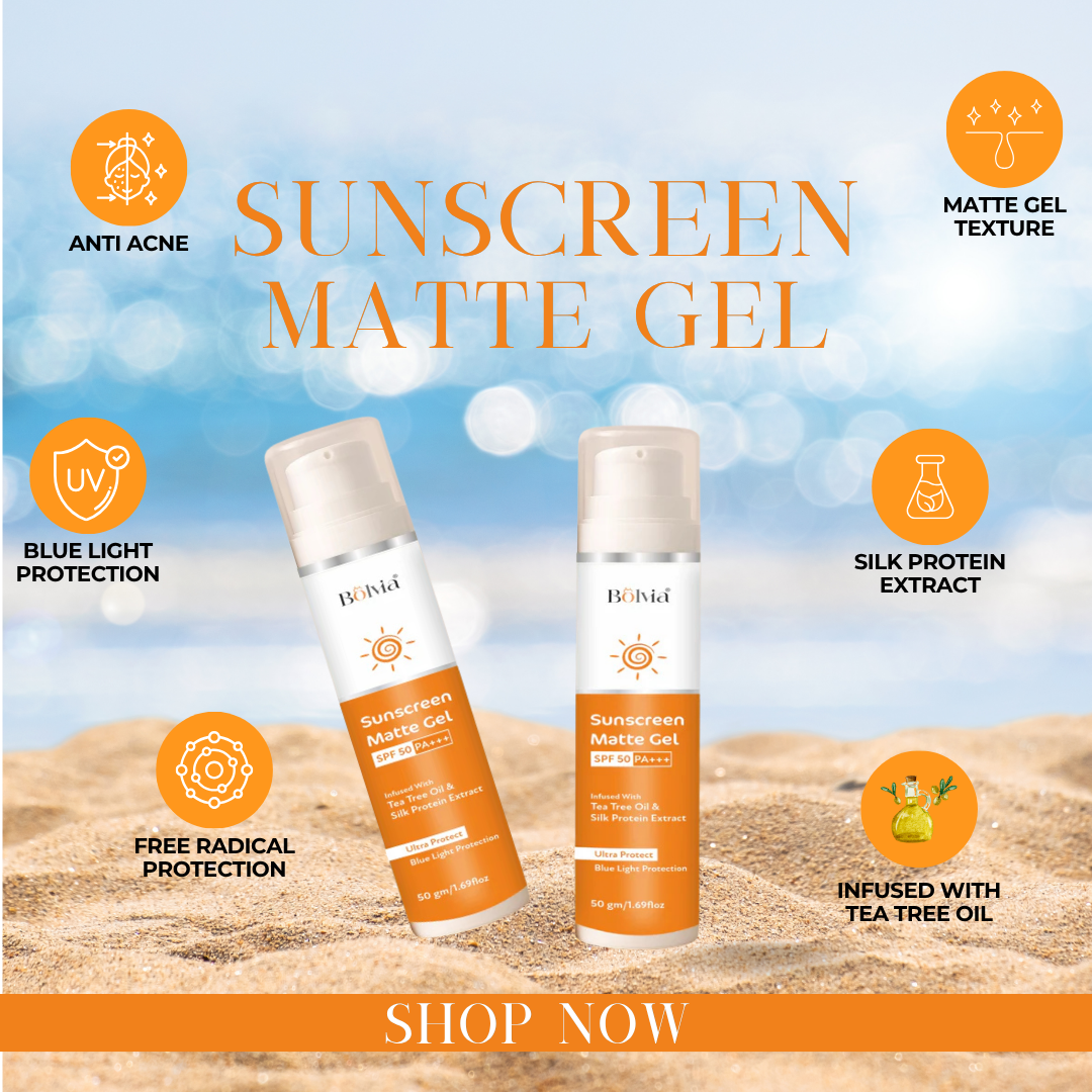 sunscreen matte gel